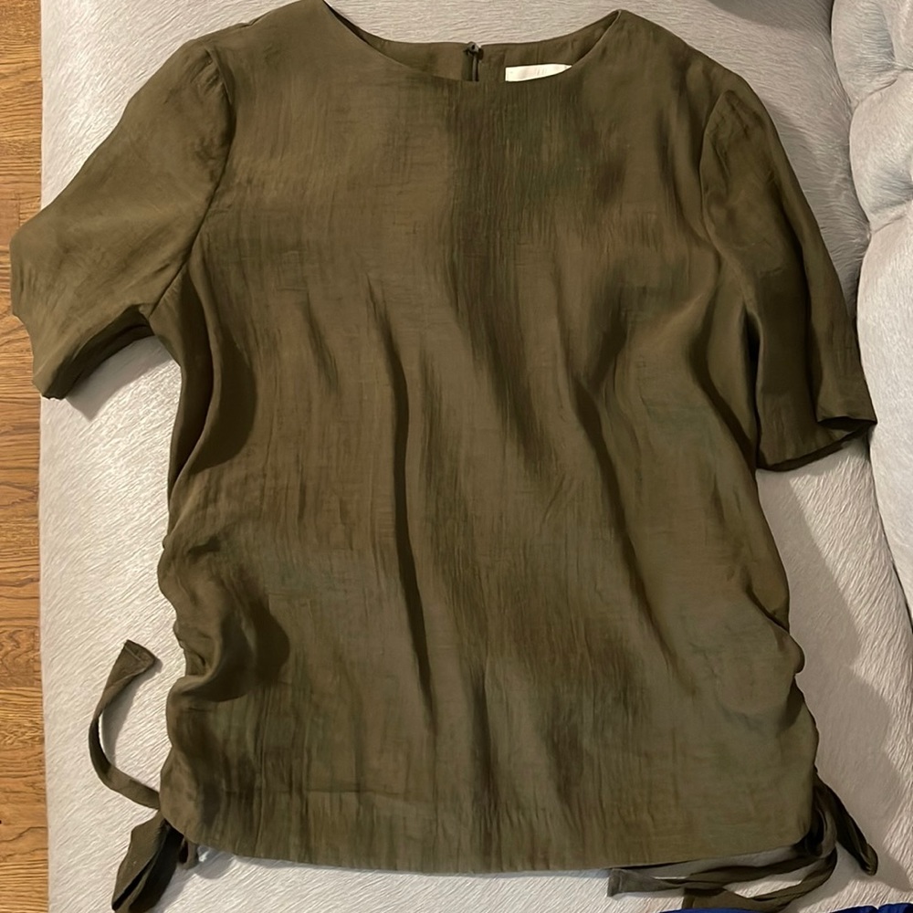 H &M Army Green Top